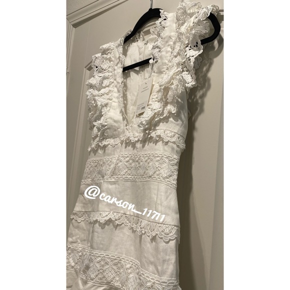 NWT Zimmermann Wayfarer Flutter Mini Dress US4 - Picture 8 of 12